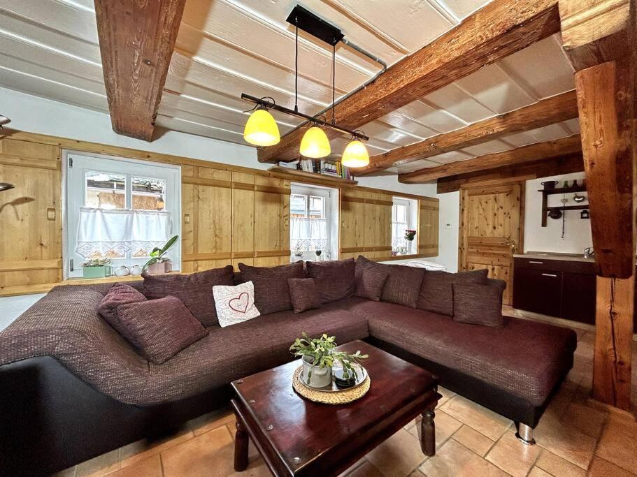 Rustikales Studio-Apartment Blockstube Im Haus Selma 그로스쇠나우 외부 사진